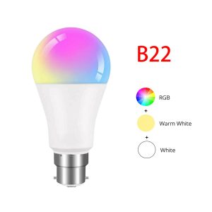 B22 Smart Bulb compatible with Amazon Alexa, Google Assistant, Tuya & Smart Life