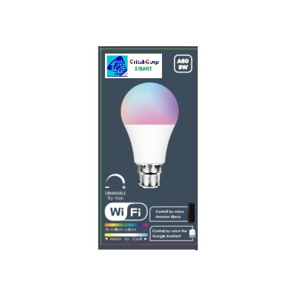 CritchCorp Smart - Smart Light Bulb (B22)