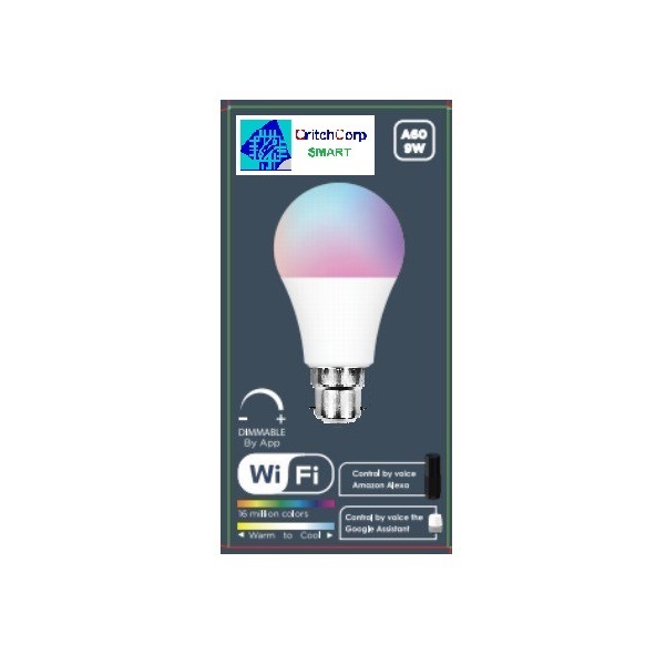 CritchCorp Smart B22 Light Bulb